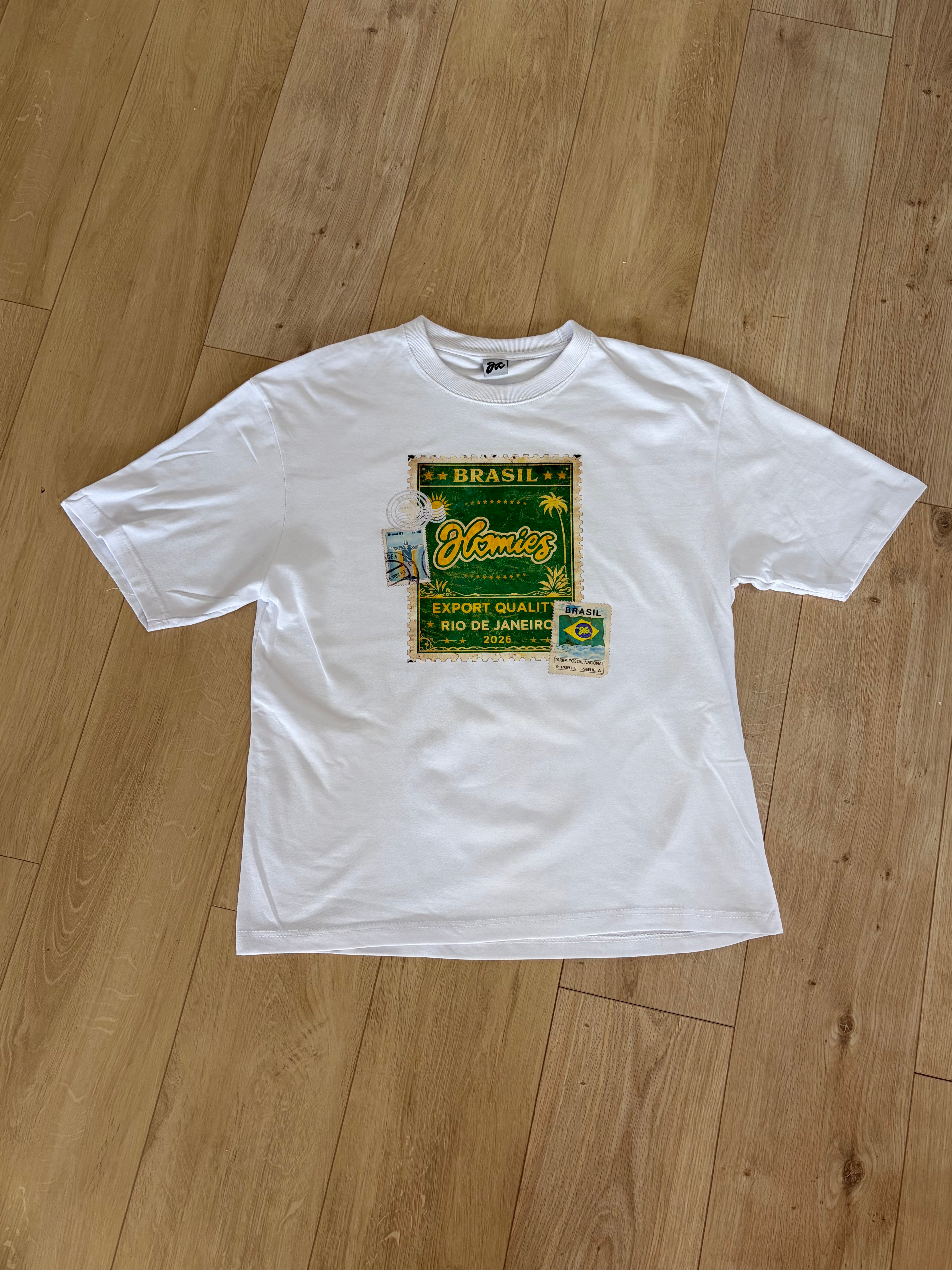 BRAZIL STAMP TEE