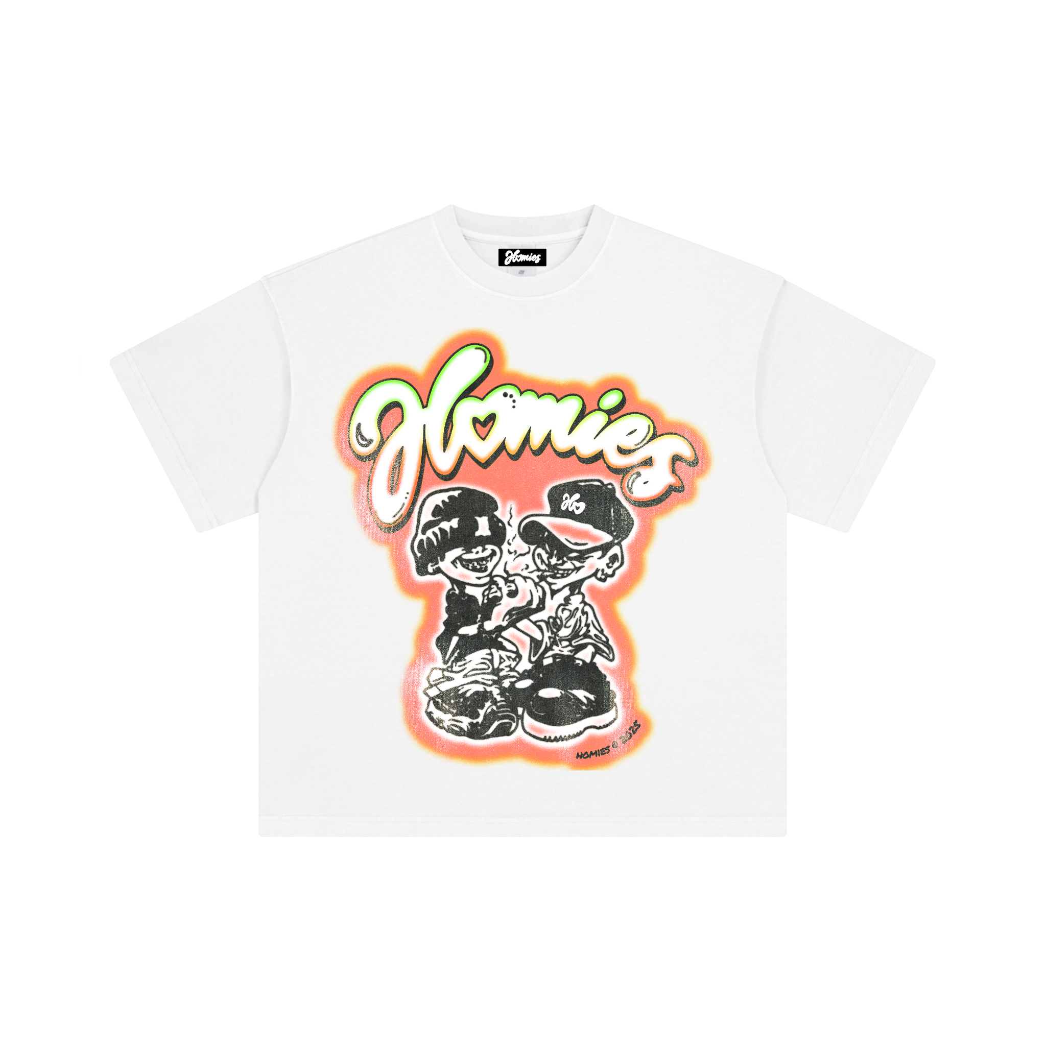 HOMIES AIRBRUSH TEE