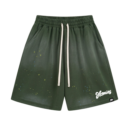 HOMIES GALLERY SHORTS (GREEN)