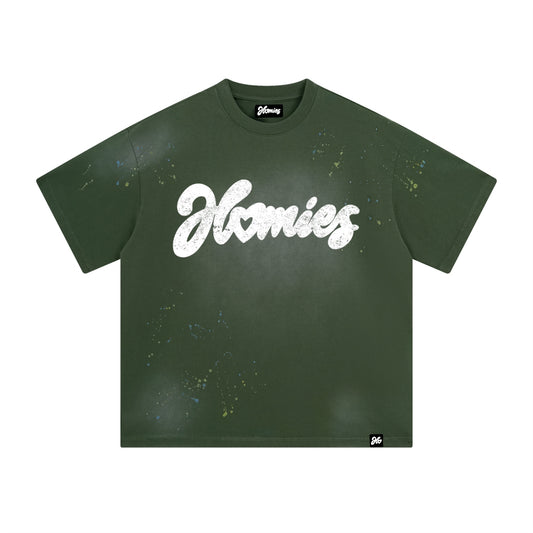 HOMIES GALLERY TEE (GREEN)