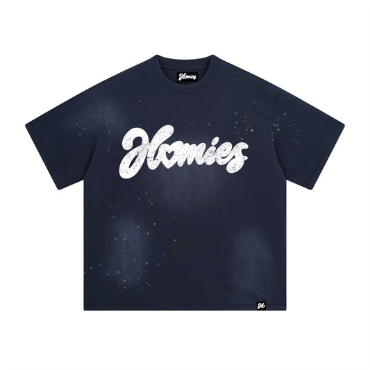 HOMIES GALLERY TEE (NAVY)