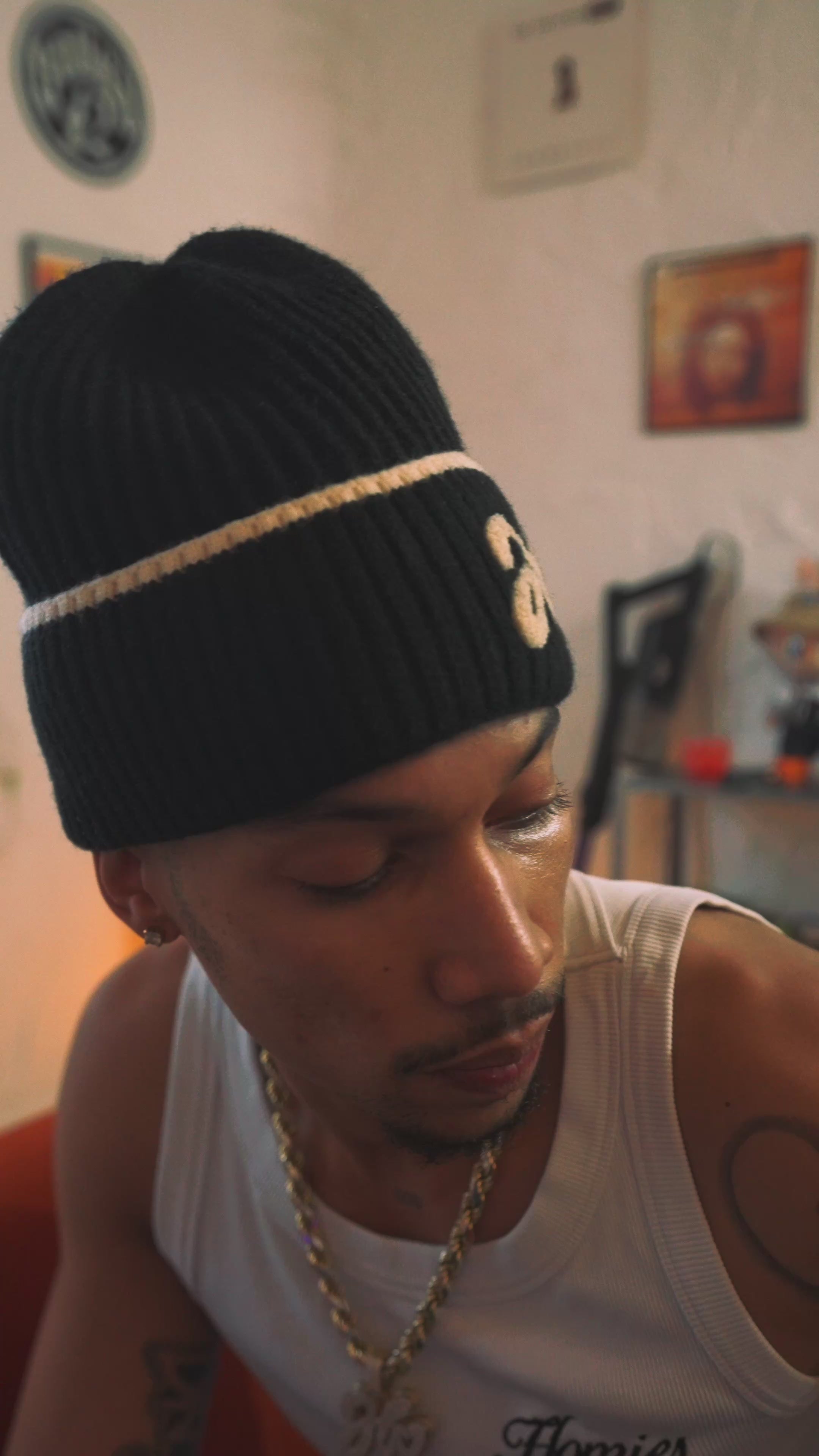Homies Beanie [BLACK] – HOMIES WHERE THE HEART IS